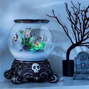 Target Halloween 2023 Hyde & and Eek! Animated Skeleton Fish Bowl Fishbowl